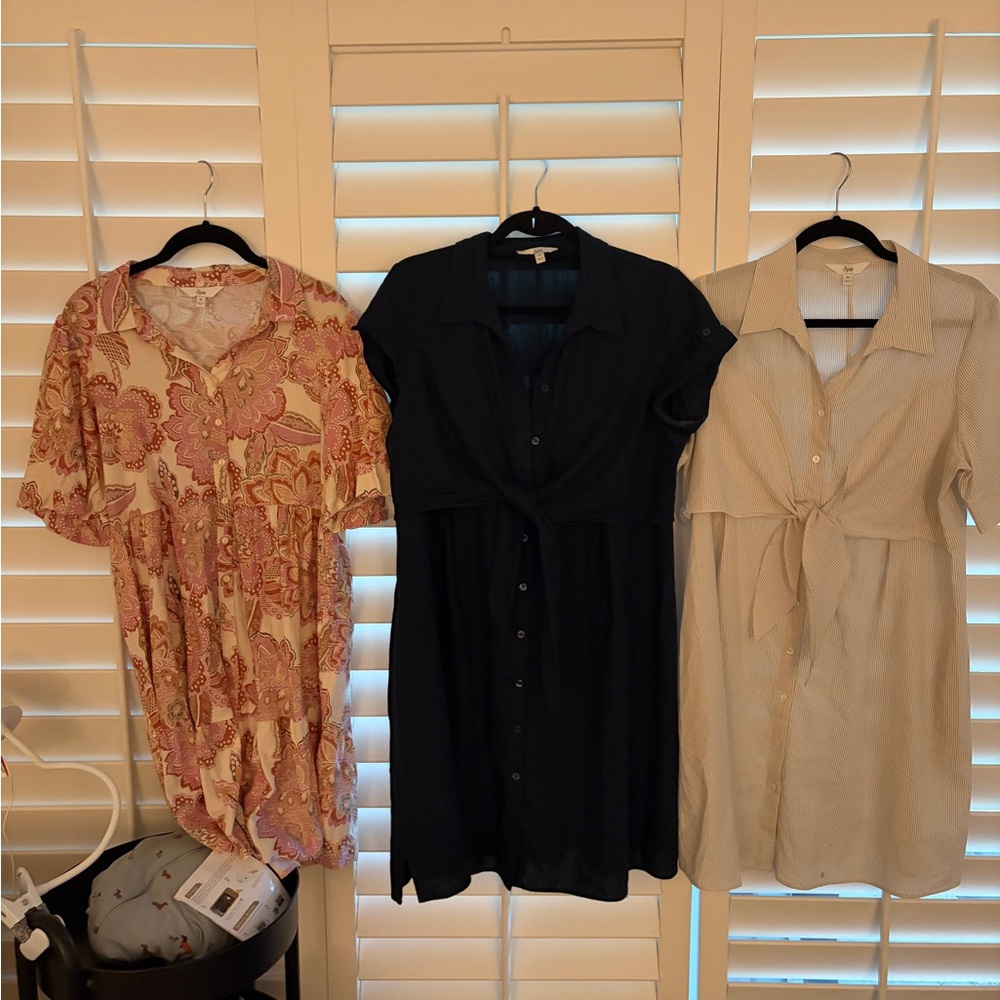 Ripe maternity dress bundle size medium
